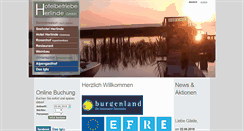 Desktop Screenshot of hotelbetriebe-herlinde.at