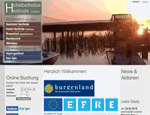 Tablet Screenshot of hotelbetriebe-herlinde.at
